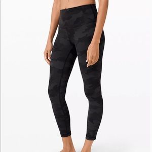 Lululemon Wunder Under Leggings - Camo